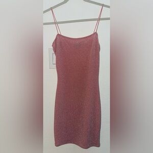 Pink Glitter Dress